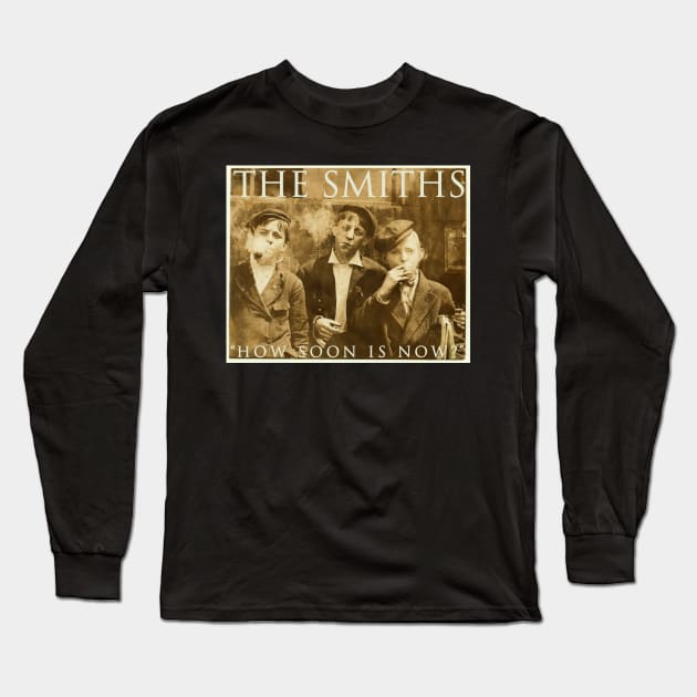 The Smiths (How Soon Is Now?) Long Sleeve T-Shirt by kruk